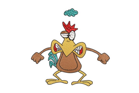 Angry Chicken Embroidery Design Review