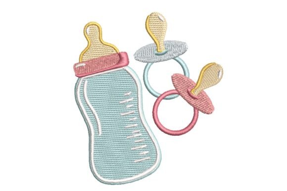 Bottle and Pacifier Embroidery Design Review