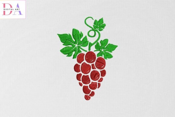 Grape Vine Leaf Embroidery Design Review for Boutique Sweatshirts