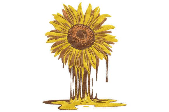 Melting Sunflower Embroidery Design Review