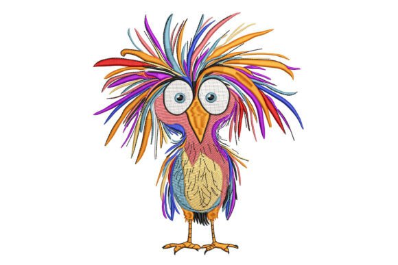Quirky Bird Embroidery Design Review for Boutique Apparel
