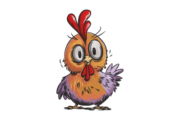 Quirky Cartoon Chicken Embroidery Design Review