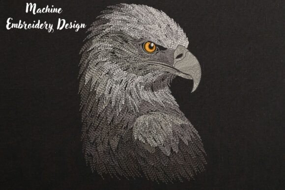 Realistic Bald Eagle Embroidery Review