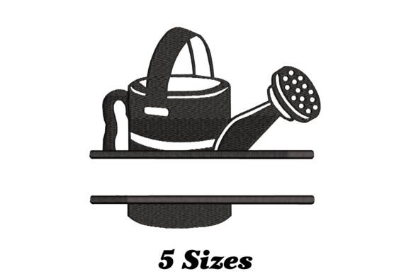 Watering Can Name Frame Embroidery Design Review