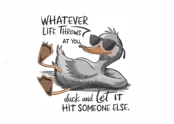 Whatever Life Throws at You: A Laid-Back Embroidery Design Review